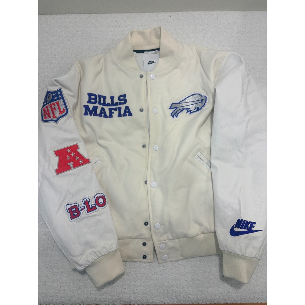 Nike NFL Buffalo Bills NFL Rivalries Varsity Jacket Medium NWT $750
